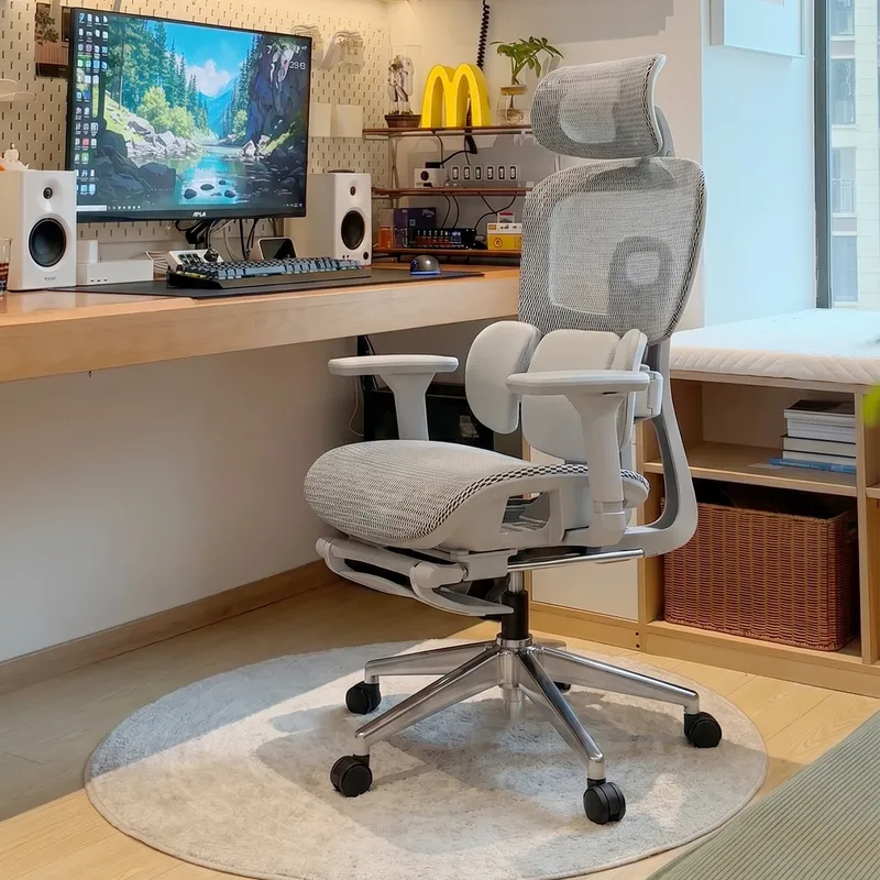Home Office Desks - كرسي مكتب مريح مع دعم للظهر،