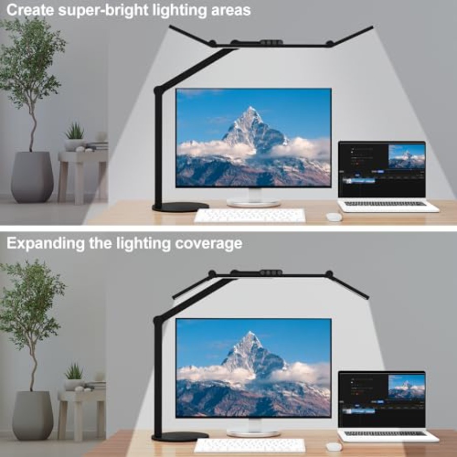 مصباح مكتب معماري مع إضاءة محي - مراجعة Home Office Desks وسعره