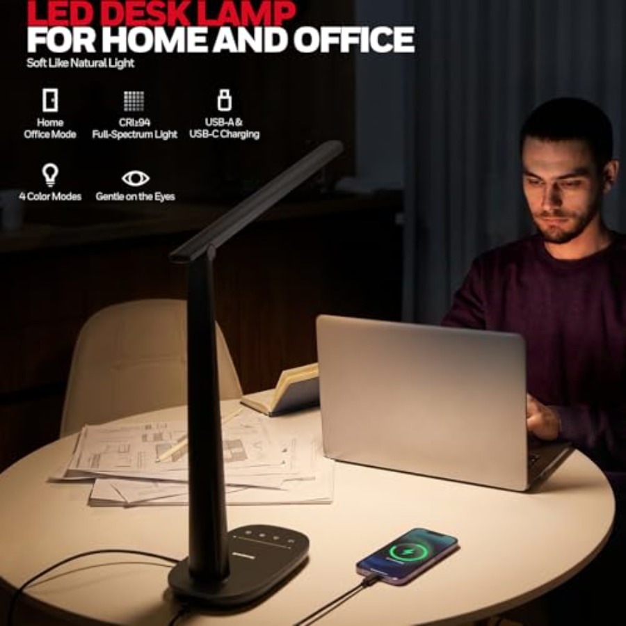 مصباح مكتب LED للمنزل والمكتب، - مراجعة Home Office Desks وسعره
