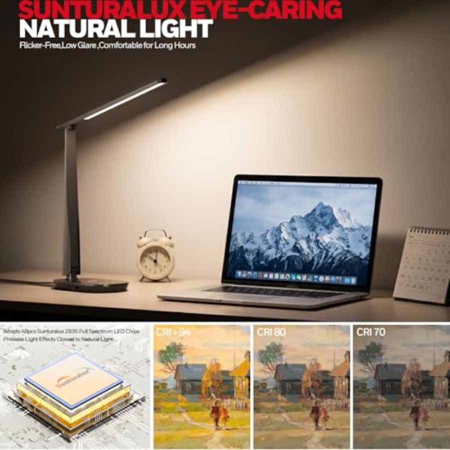 مصباح مكتب LED للمنزل والمكتب، - مراجعة Home Office Desks وسعره
