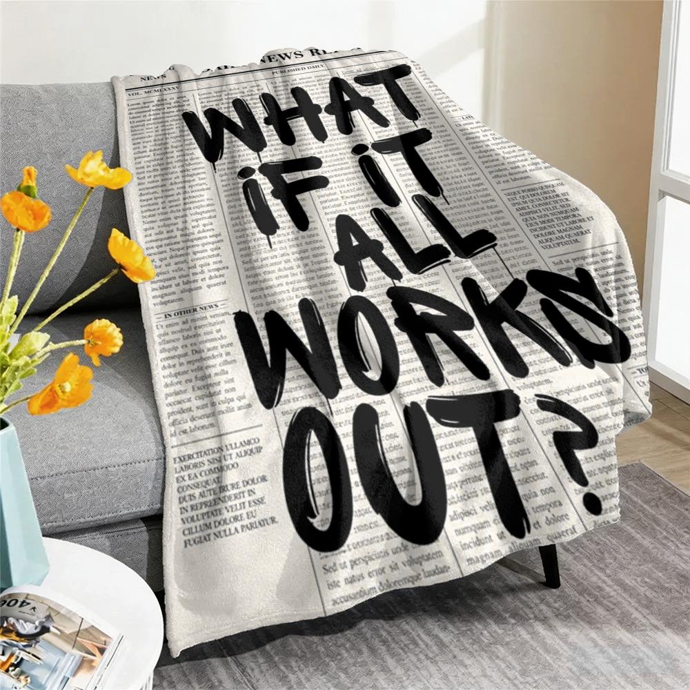 بطانية ناعمة من الفلانيل بتصمي - مراجعة Home Office What Is It وسعره