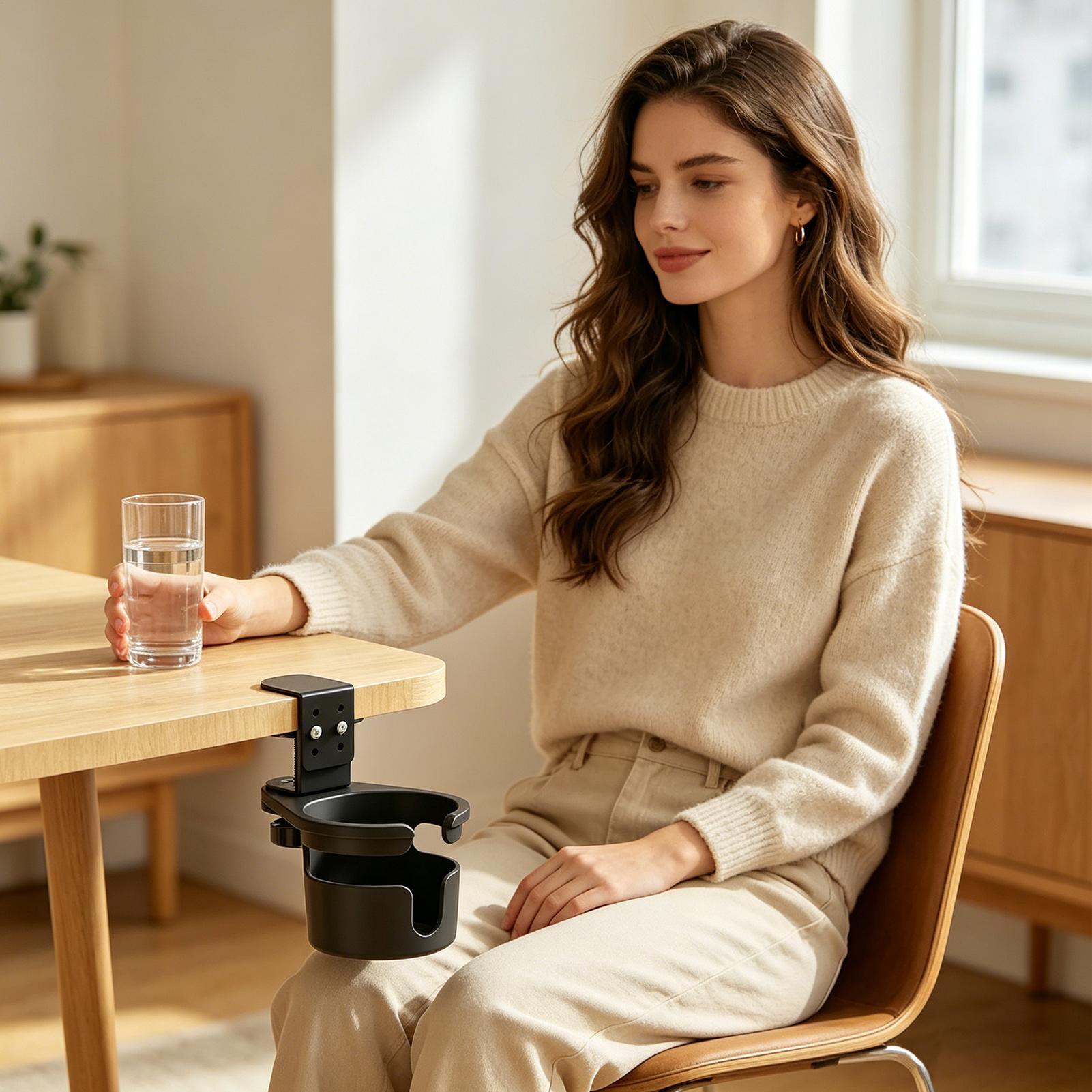 حامل أكواب للمكتب، حامل مشروبا - مراجعة Office Table Home وسعره
