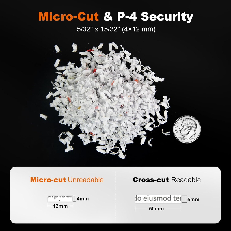 آلة تمزيق الورق عالية الأداء ب - مراجعة Paper Shredder Micro وسعره