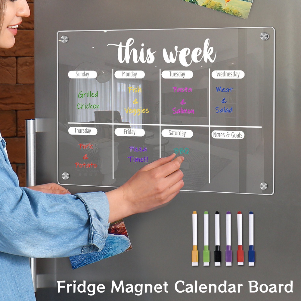 لوحة تقويم مغناطيسية للثلاجة،  - مراجعة Magnetic Calendar Board وسعره