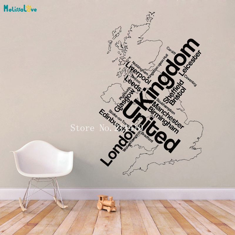 ملصقات جدارية خريطة لندن يونيد - مراجعة Home Office England وسعره