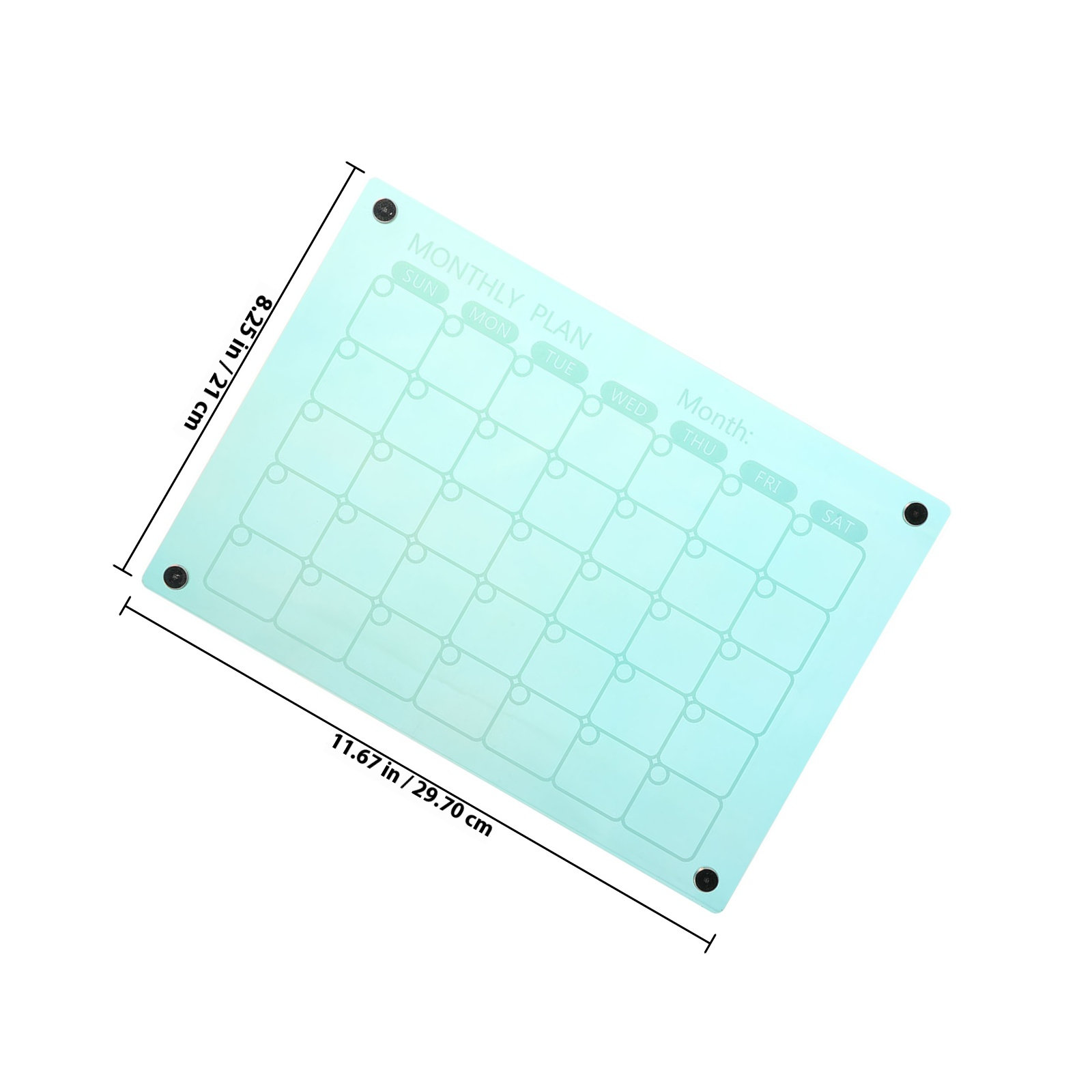 تقويم شهري مغناطيسي قابل للمسح - مراجعة Magnetic Calendar Board وسعره