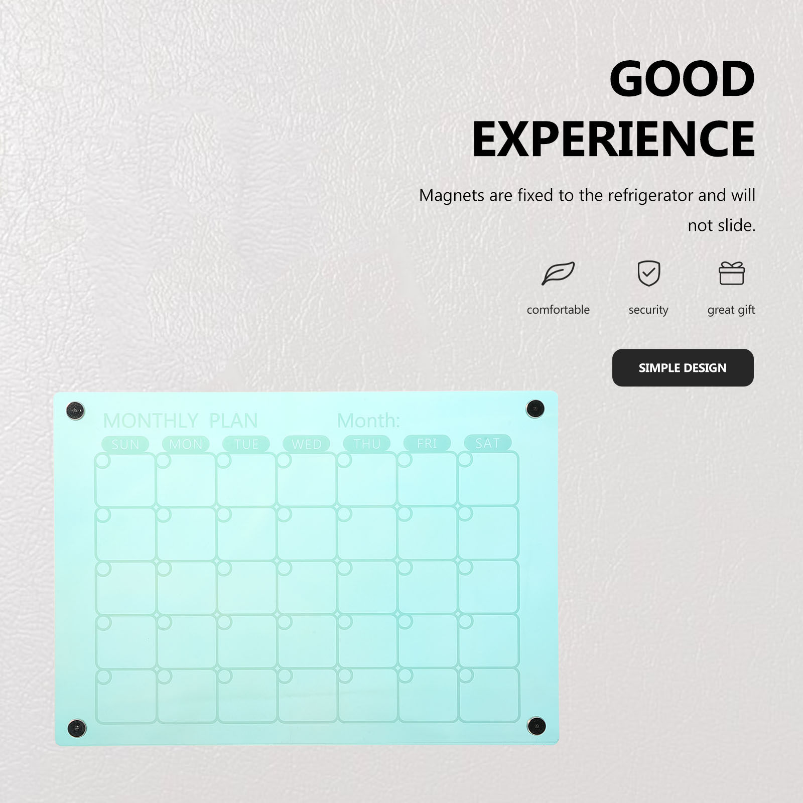 تقويم شهري مغناطيسي قابل للمسح - مراجعة Magnetic Calendar Board وسعره