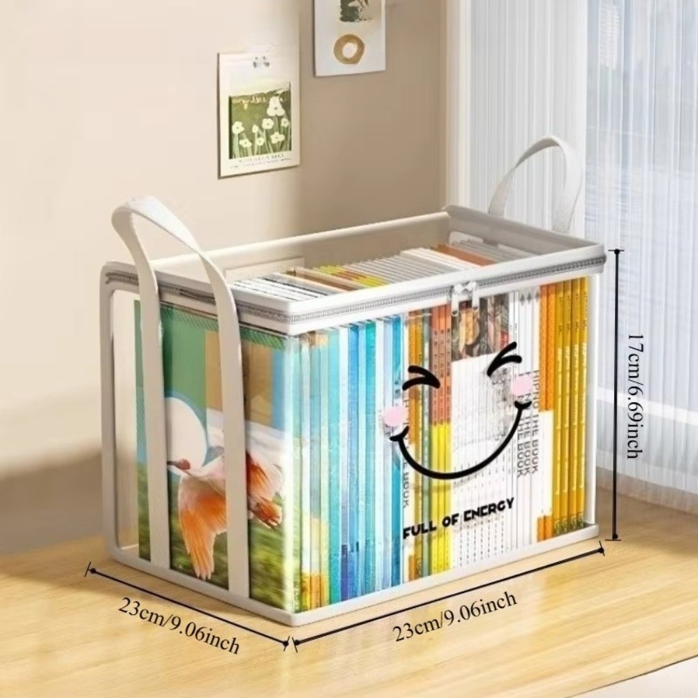 حقيبة تخزين كتب مربعة كبيرة من - مراجعة Home Office Bagas وسعره