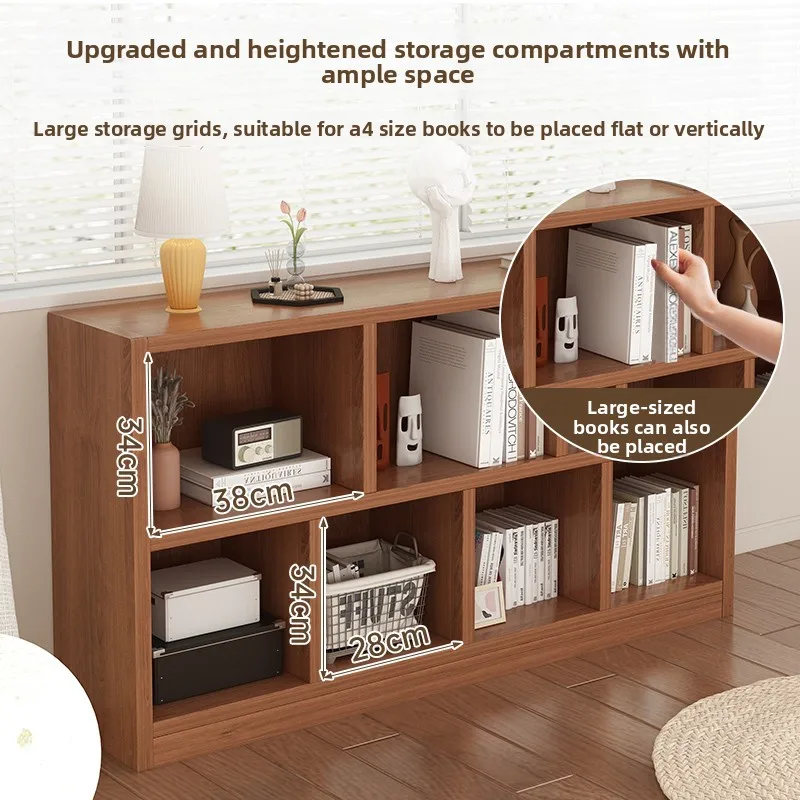 رف الكتب، خزانة الكتب، رف الأر - مراجعة Bookcase Wood Shelf وسعره