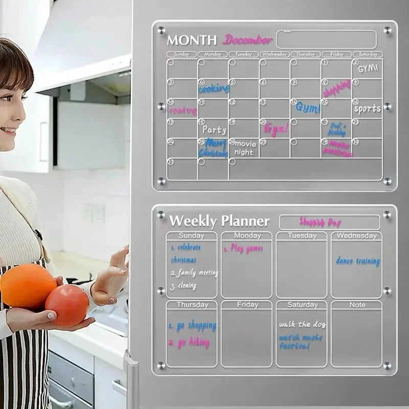 ملصق مغناطيس الثلاجة، تقويم أك - مراجعة Magnetic Calendar Board وسعره