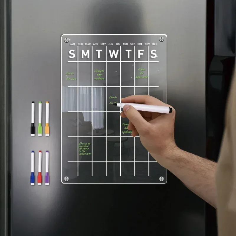 ملصق مغناطيس الثلاجة، تقويم أك - مراجعة Magnetic Calendar Board وسعره