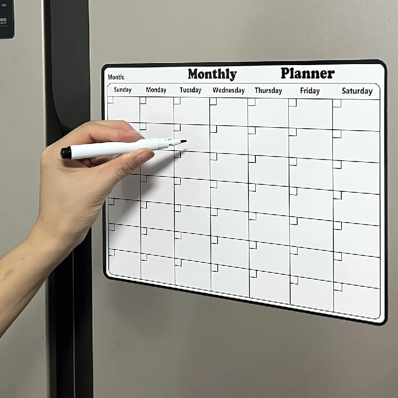 تقويم مغناطيسي قابل للمسح الجا - مراجعة Magnetic Calendar Board وسعره