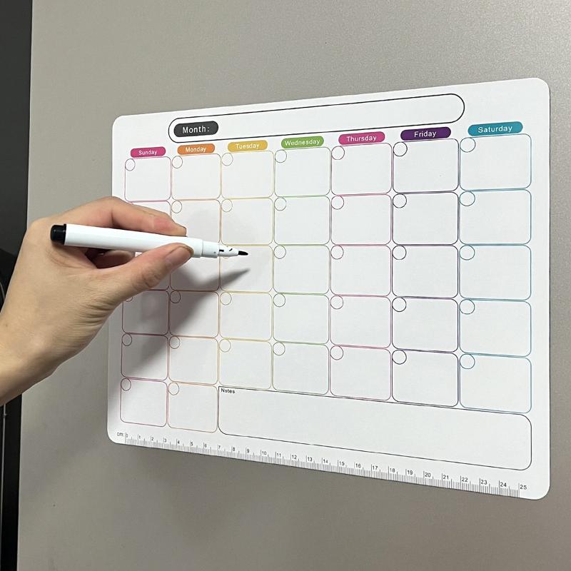 📚   تقويم مغناطيسي للثلاجة قاب - مراجعة Magnetic Calendar Board وسعره