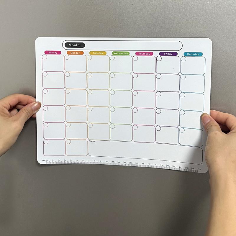 📚   تقويم مغناطيسي للثلاجة قاب - مراجعة Magnetic Calendar Board وسعره