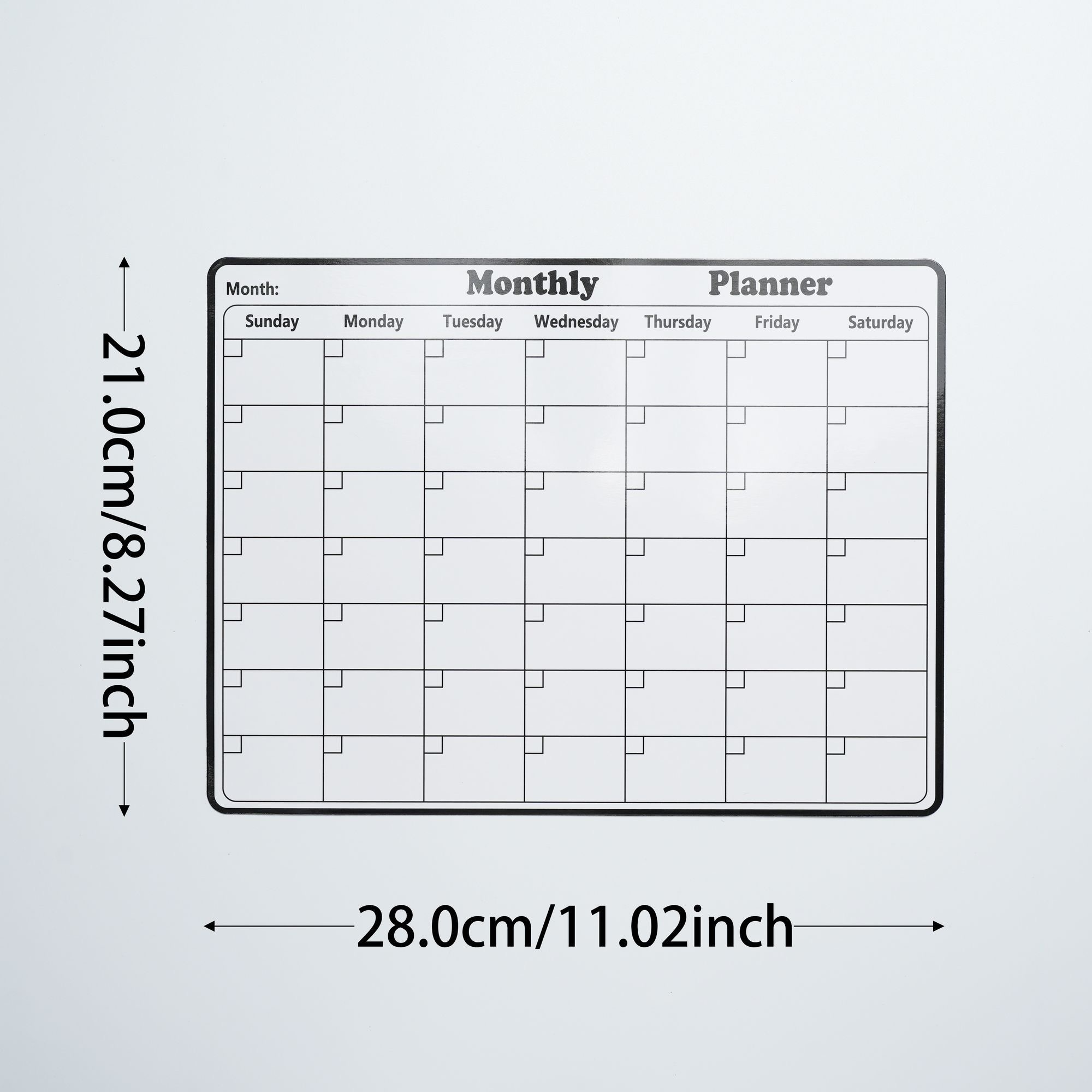 5 قطع/مجموعة مخطط حائط كهرباء  - مراجعة Magnetic Calendar Board وسعره