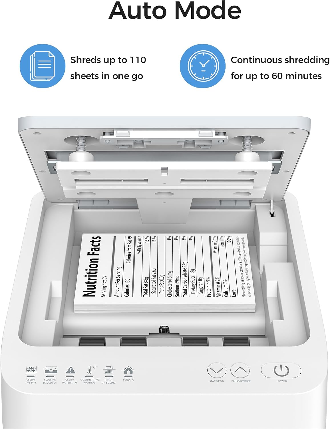 آلة تمزيق الورق الدقيقة 110 ور - مراجعة Paper Shredder Micro وسعره