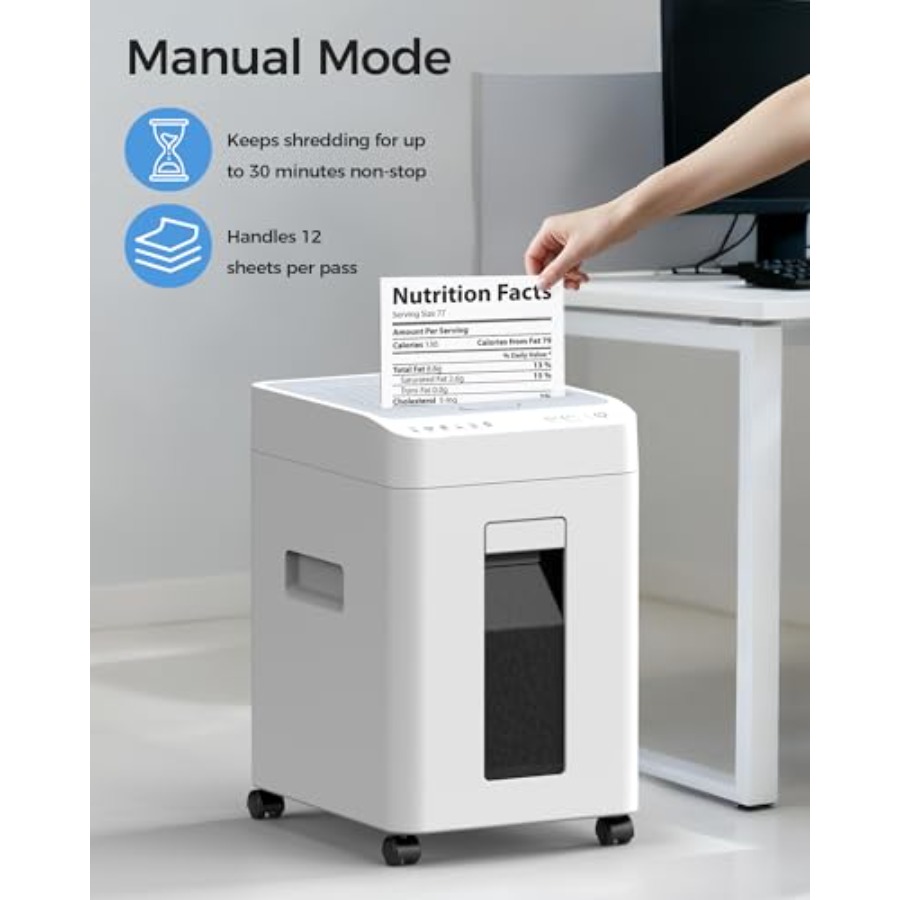 آلة تمزيق ورق صغيرة للاستخدام  - مراجعة Paper Shredder Micro وسعره