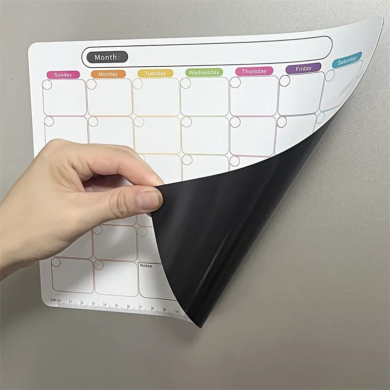 مغناطيس ثلاجة، مخطط شهري وأسبو - مراجعة Magnetic Calendar Board وسعره